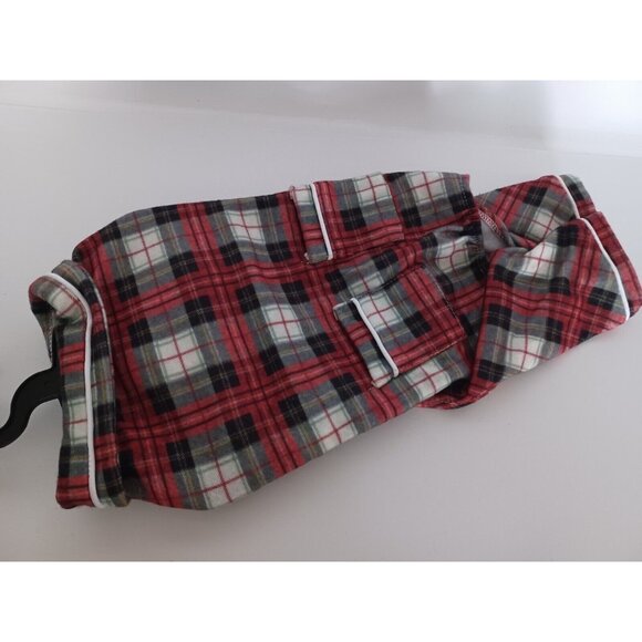 Luvgear Red/White Plaid Small Dog Pyjamas Size S/P # LUVQS11293 - Picture 11 of 16